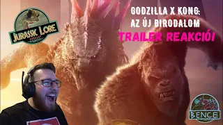 Godzilla x Kong: Az Új Birodalom |2. TRAILER REAKCIÓ!!!!|