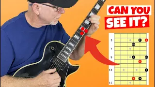 WHAT DO YOU SEE On The Guitar Fretboard? Lead Guitar Lesson