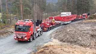 Kvilldal kraftstasjon - Transport av T1