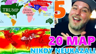 20 MAP KTERÝ TI VE ŠKOLE NIKDY NEUKÁZALI 5