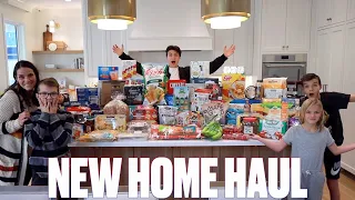 OUR FIRST MASSIVE GROCERY HAUL IN OUR NEW HOME | FILLING OUR NEW HOUSE WITH OUR BIGGEST COSTCO HAUL