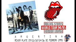 The Rolling Stones - Live in Buenos Aires, Argentina (February 16th, 1995) PRO-SHOT + BONUS