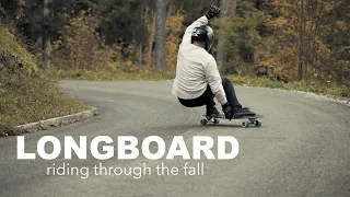 Longboard | riding through the fall [4K]