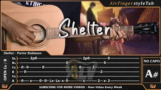 Porter Robinson & Madeon - Shelter Cover Fingerstyle | TAB Tutorial