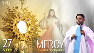 Divine Mercy Adoration Live Today | Fr. Dibin Aluvassery VC | 27 November | Divine Retreat Centre