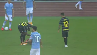 Lazio vs Inter-Milan  Ciro Immobile RED CARD for hitting Arturo Vidal 2020