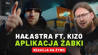 HAŁASTRA ft. Kizo "Aplikacja Żabki" | REAKCJA NA ŻYWO 🔴