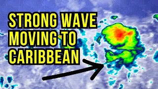 Caribbean watching Strong Tropical Wave...