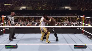 WWE 2K24 Gameplay - Trick Williams Vs Scrypts