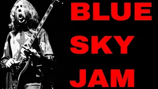 Blue Sky Jam | Allman Brothers Style Guitar Backing Track (E Major)