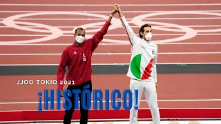 ¡Histórico! Dos atletas comparten medalla de oro en Tokio 2021