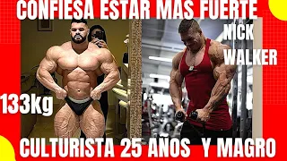 CULTURISTA 25 años de Edad 133 kilos ¿Otro Experimento Genético? + Nick Walker dice estar más fuerte