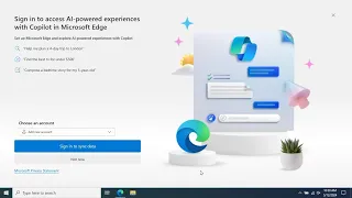 Microsoft pushes a new "AD" when using Edge without being Signed in