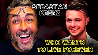 REAGINDO (REACT) a Sebastian Krenz  - Who Wants To Live Forever | Análise Vocal por Rafa Barreiros