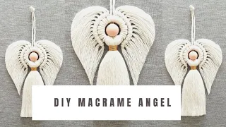 DIY ANGEL MACRAME | DIY Macrame Angel Tutorial