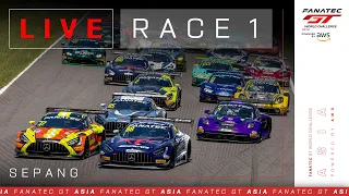 Sepang | Race 1 | Fanatec GT Asia Powered by AWS 2024 Full Race