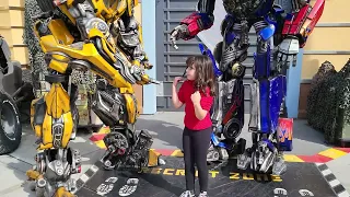 Kaylee met Bumblebee, and Optimus Prime, and Bumblebee #2 2/16/24