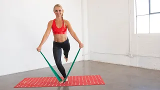 Barreless Barre Workout with or without a band