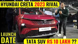 Rs 10 Lakh SUV by Tata Motors - Creta 2023 Rival at Auto Expo 2023 | Tata Curvv SUV🔥