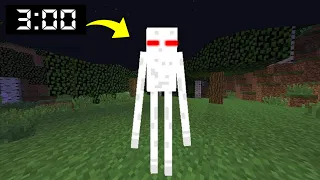 SPOTKAŁEM BIAŁY ENDERMAN w NOCY KTÓRY ZROBIŁ TO... w Minecraft!