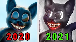 The Evolution Of Cartoon Cat (Horror Skunx)