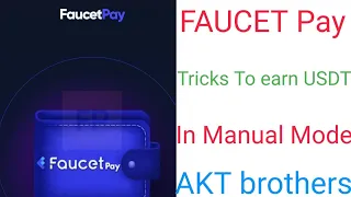 Faucet pay tricks to play crash game and earn USDT USD IN manual mode money