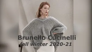 Brunello Cucinelli collection fall 2020 winter 2021 | Брунелло Кучинелли коллекция осень зима 20-21