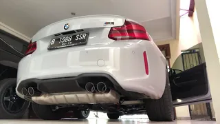 Bmw M2 Competition Cold Start - stock exhaust (No revs)