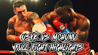 Oleksandr Usyk Vs Thabiso Mchunu Full Fight Highlights