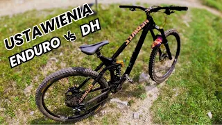 ENDURO vs DH - różnice w ustawieniach roweru