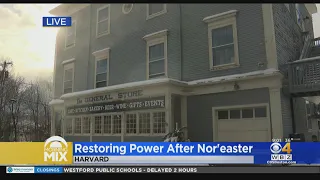 Thousands still without power in central Massachusetts day after nor'easter