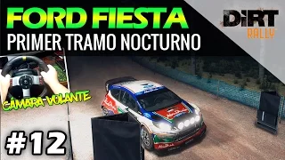 DIRT RALLY #12 | Ford Fiesta | PRIMER TRAMO NOCTURNO|  Iso Oksjärvi | Gameplay Español - 1080p 60fps