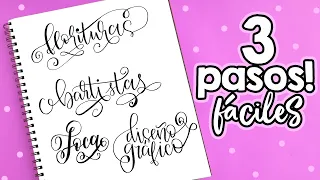 Decoración para tu lettering!! (FLORITURAS) ✄ Barbs Arenas Art!