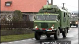 Silvestr 2009 (GAZ-66, ZIL-131, UAZ-452, Praga-V3S)