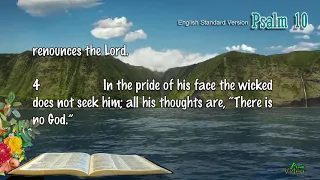 PSALM 10 : 1-18 ENGLISH STANDARD VERSION | THE BOOK OF PSALM | PSALM 1-150.