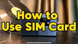 How to Use SIM Card on ChoYong LC90 Radio