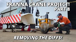Removing & Inspecting The Diffs! | Franna Crane Project | Part 8