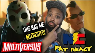 MultiVersus Official Launch Trailer REACTION!!! -The Fat REACT!