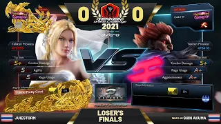 Jueistorm (Nina) vs WAU LAI Shin Akuma (Akuma) TOC2021 Southeast Asia Regional Finals: Losers Finals