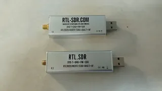 RTL-SDR оригинал. RTL-SDR подделка. Сравнение и описание приемников. Прием и сравнение сигналов.