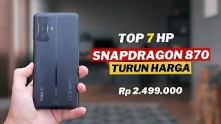 AUTO BELI‼️ 7 HP SNAPDRAGON 870 TURUN HARGA PALING ANJLOK BULAN JULI 2023