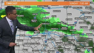 DFW weather: Full weekend forecast, rain timing and chances