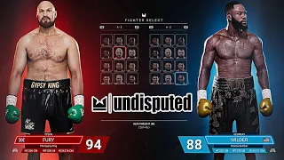 Undisputed: Early Access - Tyson Fury vs Deontay Wilder Gameplay | RTX 3070 TI