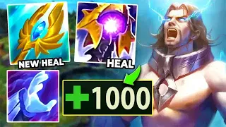 Sylas but every W heals me for 500+ HP (NEW Seraph's Embrace)