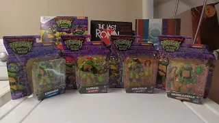 Unboxing The 4 Turtles From TMNT: Mutant Mayhem + Comparing With Some Older TMNT Toys