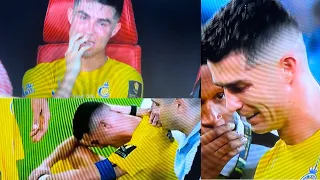 (Full Video) Ronaldo crying after Al Nassr lost to Al Hilal in King's Cup final