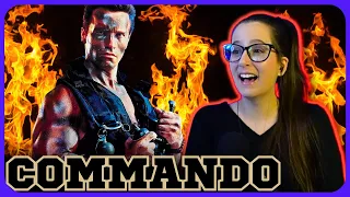 *COMMANDO* First Time Watching MOVIE REACTION