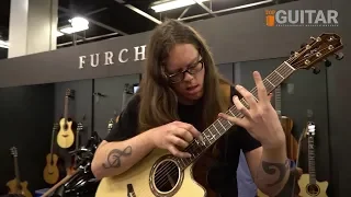 Adrian Bellue - Lovely Fingerstyle Playing Furch Acoustic Guitar @ NAMM 2019 | TopGuitar