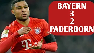 Bayern munich vs paderborn 3-2 highlight and goal