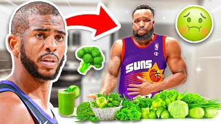 Eating Phoenix Suns Chris Paul's Plant Based Diet & Workout For 24 Hours!